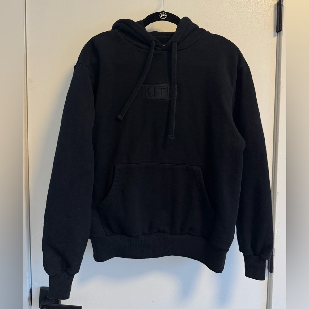 Kith Classic Black Heavyweight Hoodie